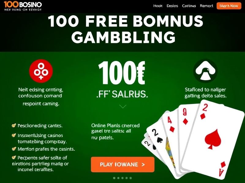 Explore the ultimate 100 free bonus casino no deposit offers at 100freebonuscasinonodeposit.com. Claim instant bonuses, access free casino games, and discover exclusive promotions for both new and returning players.