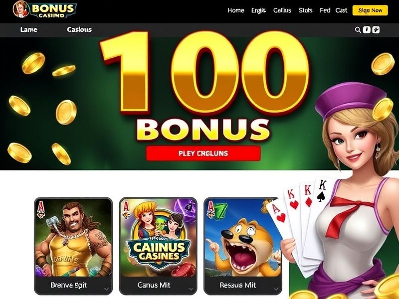 Explore the ultimate 100 free bonus casino no deposit offers at 100freebonuscasinonodeposit.com. Claim instant bonuses, access free casino games, and discover exclusive promotions for both new and returning players.